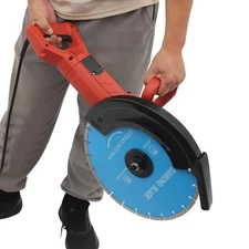 Electric 14 inch Circular Concrete Cut Off Saw Cutter Wet Dry Masonry Brick 3KW