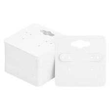 200 Pcs Paper Showing Tags Earring Cards Display Holder for Selling Jewelry