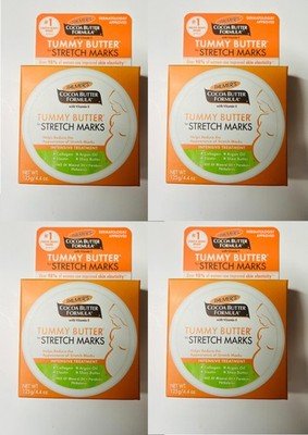 Palmer's Kakaobutter Bauchbutter für Dehnungsstreifen 125g. 4er Pack.