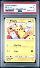 2021 POKEMON MCDONALD'S COLLECTION #25 PIKACHU PSA 10 on eBay