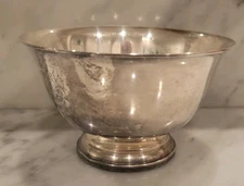 Vintage Wilcox International Silver Co. Silverplate Footed Bowl 3.75"x2.25"