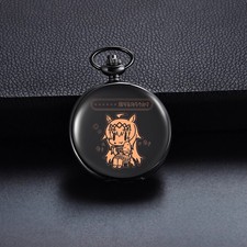 Anime Pretty Derby Uma Musume Oguri Cap Pocket Watch Necklace Pendant Xmas Gifts
