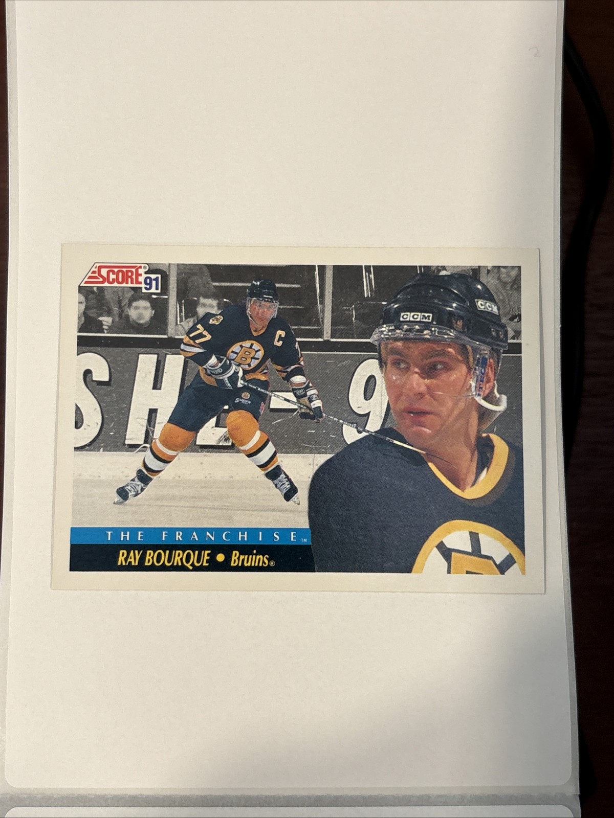 1991-92 Score American - Ray Bourque #415