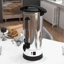 Commercial Coffee Urn 120/100 Cup Stainless Steel Hot Coffee Dispenser Fast Brew