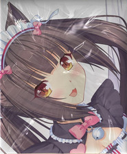 Aufblasbares Anime Luftkissen, Nekopara, Chocola, 160cm x 50cm
