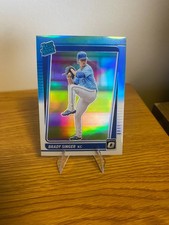 Brady Singer #51 Holo Prizm (RC) Rated Rookie - 2021 Panini Donruss Optic