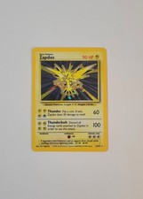 Zapdos 16/102 Holo Base Set Pokemon NM on eBay