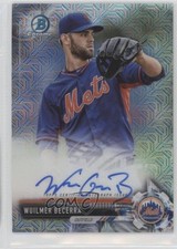 2017 Bowman Chrome Prospect Mega Box Auto Wuilmer Becerra #BMA-WB Auto 3d5