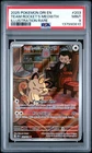2025 POKEMON DRI EN-DESTINED RIVALS ILLUSTRATION RARE TEAM ROCKET'S MEOWTH PSA 9
