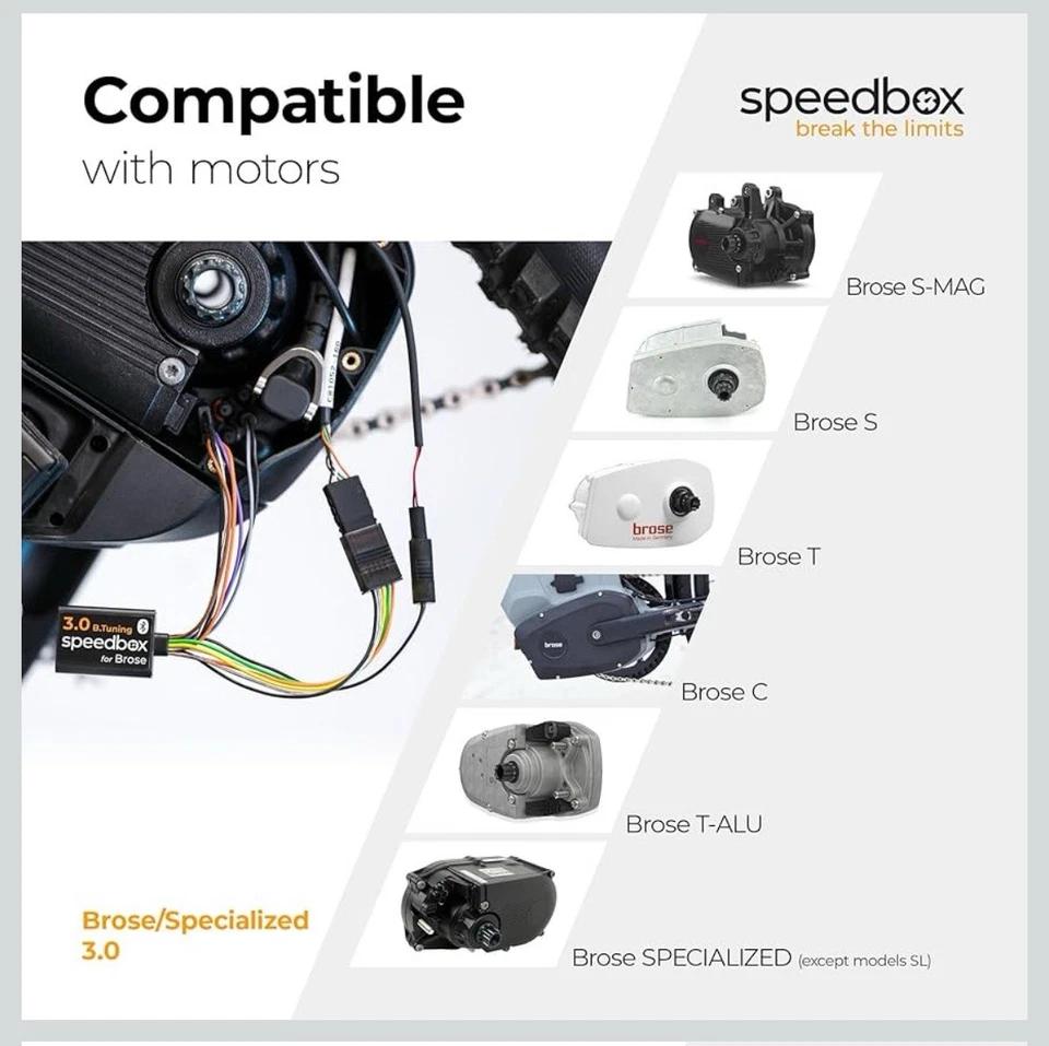SpeedBox 3.0 tuning derestriction kit for Brose and Specialized motors - Image 4 of 4
