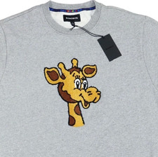 Bonobos Kids Geoffrey Long Sleeve Crewneck Graphic Sweatshirt Rubber Size 12