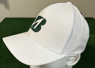 Bridgestone Golf Hat Tour B Day One Fit White/Green Logo Golf , New