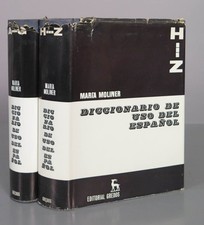 Diccionario de uso del español - María Moliner - Editorial Gredos