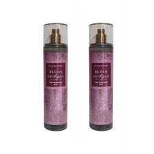 2 NEW BATH  BODY WORKS BLUSH CARDIGAN FINE FRAGRANCE MIST BODY SPRAY 8 OZ