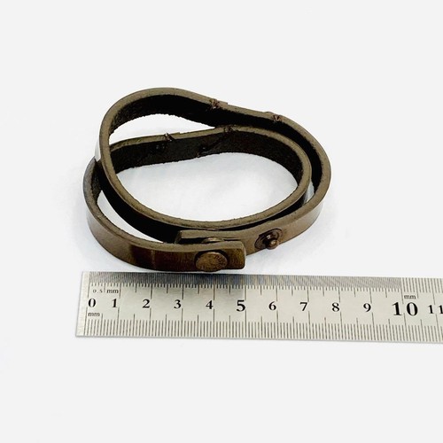 Diesel Men Bracelet Inner diameter 7.5cm Brown Luxury Stylish Urban Italian Used - 第 6/6 張圖片