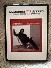 Johnny Mathis 8-track Cassette Tape format You Light Up My Life album