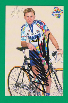 CYCLING Cycling Card ZBIGNIEW SPRUCHE Team MAPEI Bricobi 1998 Signed