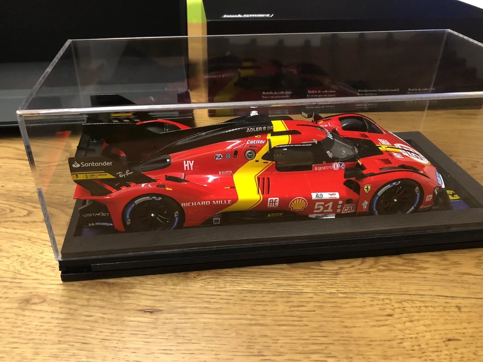Looksmart Ferrari 499P #51 Winner Le Mans 2023 1:18 - Immagine 2 di 4