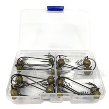 Stand-Up Shaky Head Jig, KIT w/case, 5 of Each Size, GP