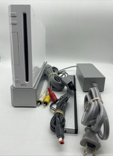 Nintendo Wii RVL-001 White Console With Cords OEM (Tested & Fully Functional)