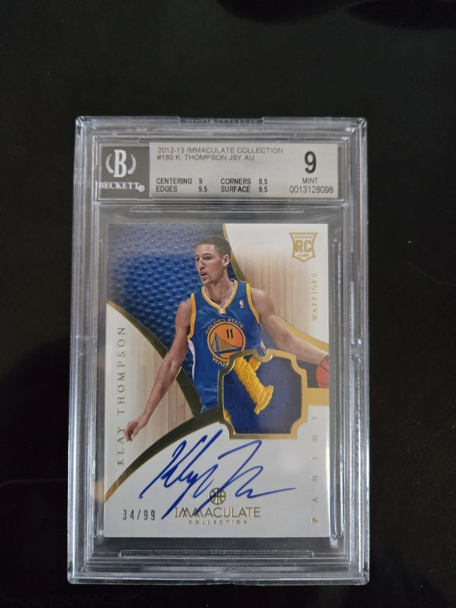 その他 Klay Thompson Auto Panini Rookie PSA Klay Thompson Golden State Warriors Autographed 2012-13 Panini