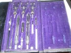 Vintage Dietzgen Drafting Tool Set Germany US Zone Case 1097 LC — photo 5
