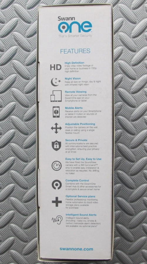 Swann SWO-SVC01K One SoundView Camera Indoor White - Image 3 of 4