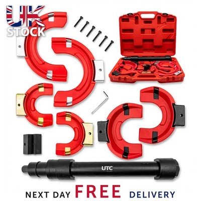 Schraubenfederspanner Werkzeug Set McPherson Aufhängung Schwerlast Garage Kit NEU!