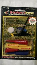 Velocitee High Performance in Golf Tees Colors Easy to Find 5 Tees 