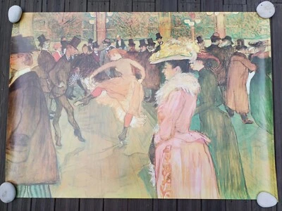 LAUTREC 'Dressage des nouvelles, par Valentin le Désossé (Moulin Rouge)' 100x137 - Photo 1/4
