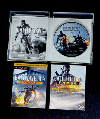 Battlefield 4 Deluxe Edition w/ Metal Pack Case, China Rising PlayStation  PS3