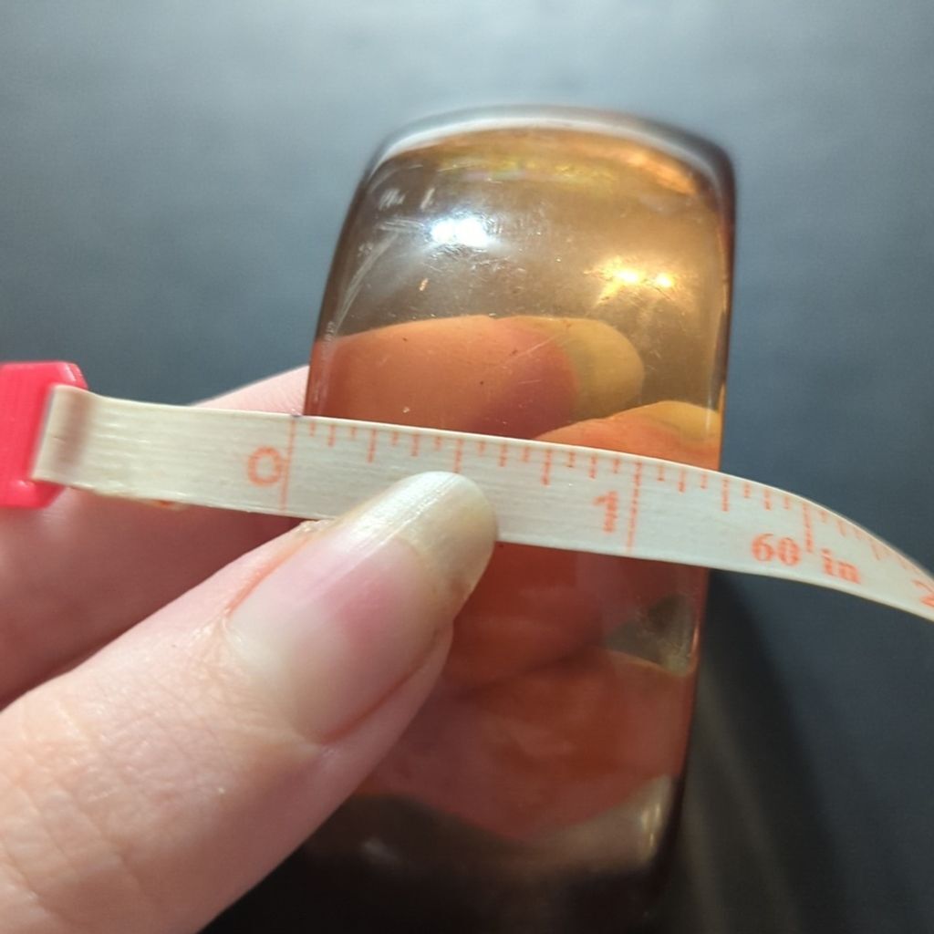 Translucent Brown Wide Bangle Statement Bracelet - image 5