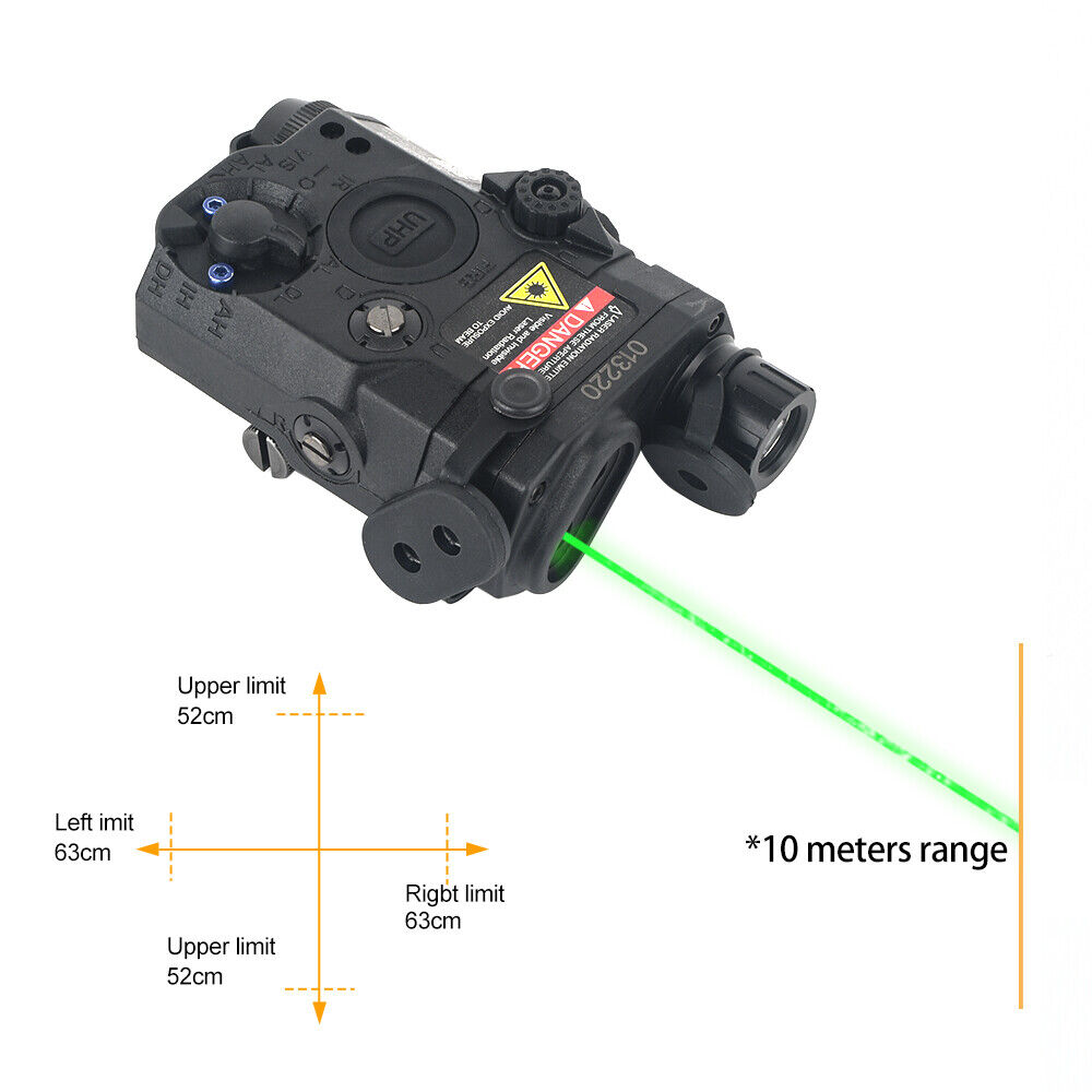 Airsoft LA5C PEQ 15 UHP IR Green Laser Point Sight M600C Airsoft LA5C PEQ 15 UHP IR Green Laser Point Sight M600C