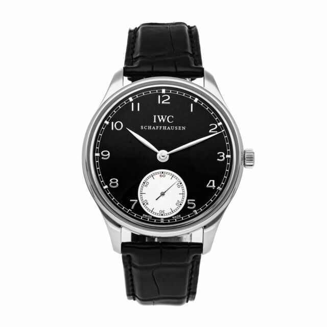 IWC Portugieser Men's Black Watch IW545404 for sale online UK