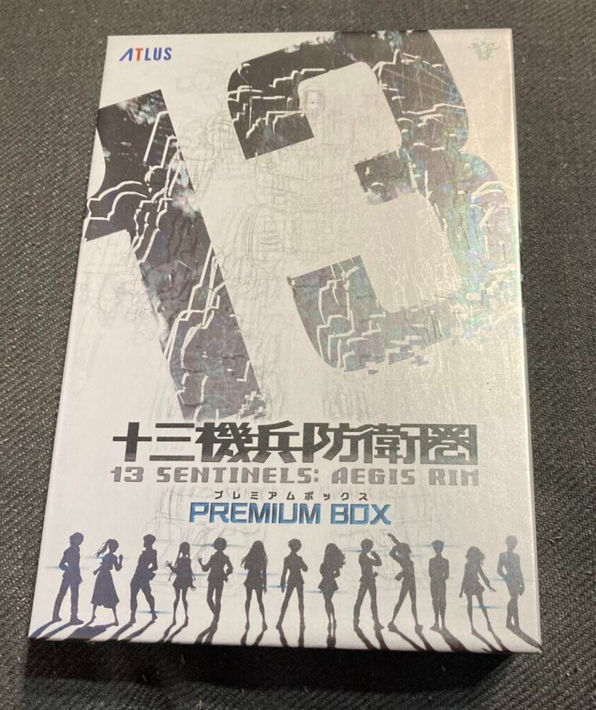 13 Sentinels Aegis Rim premium box Limited collectors edition special PS4