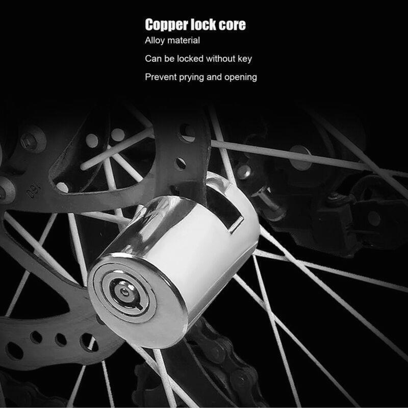 Portable Waterproof Brake Disc Lock With Keys Motorcycle Disc Brake ...