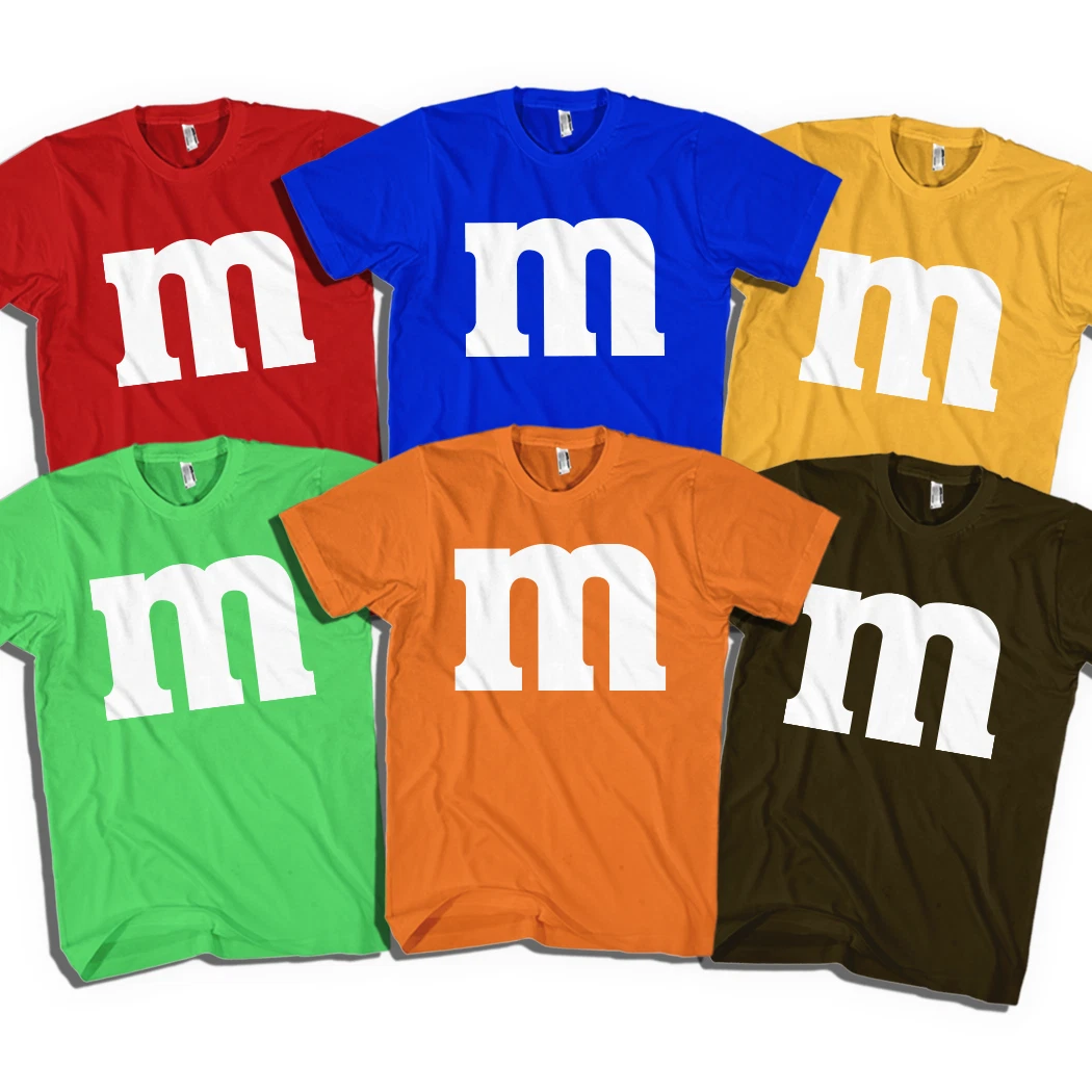  M&M Family Shirts - personalized group costumes, halloween  shirts for adults, matching halloween costumes for family, custom party  shirts, m&m shirt : Handmade Products