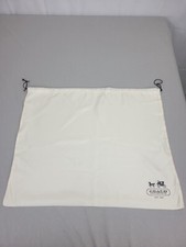 Coach Dust Bag Drawstring Black Label 18" x 23" Read Description