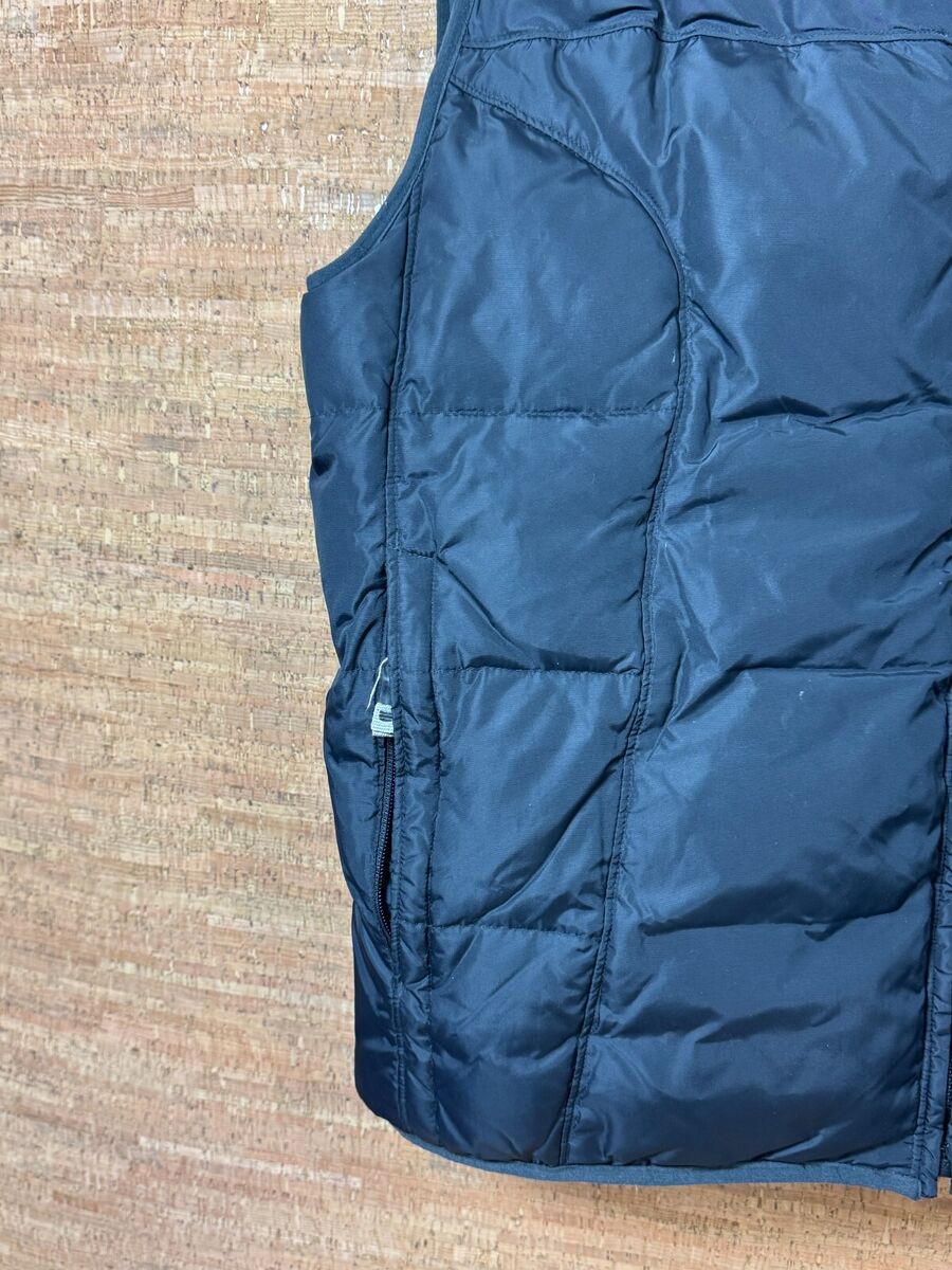 Vintage GAP XL Down Vest Mens Black Thick Puffer Y2K Zip Vintage GAP XL Down Vest Mens Black Thick Puffer Y2K Zip