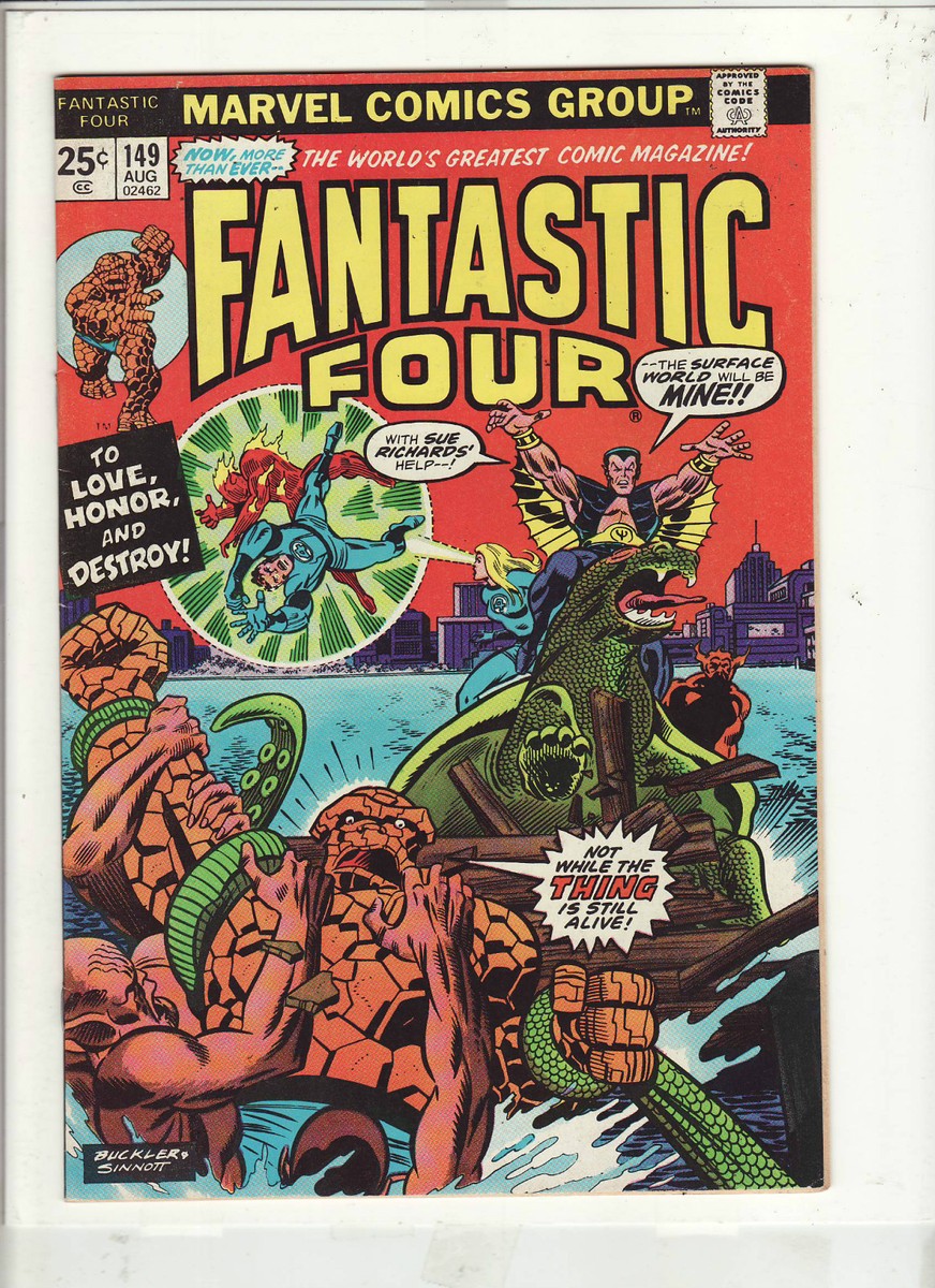 FANTASTIC FOUR #149 VF- | eBay