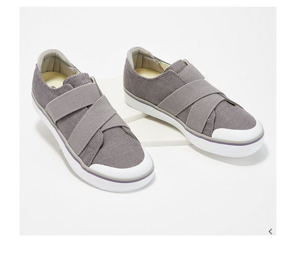 KEEN Sneakers Slip On con Cinturino Gore Cross Elsa III Acciaio Grigio