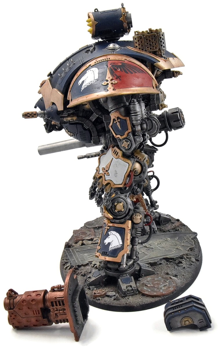 IMPERIAL KNIGHTS Knight Warden #1 WELL PAINTED Warhammer 40K IMPERIAL KNIGHTS Knight Warden #1 WELL PAINTED Warhammer 40K