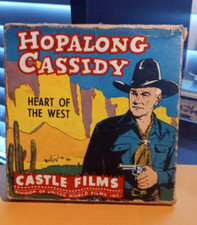 Castle Films Hopalong Cassidy "Heart of The West" 16mm Film w/ Box No. 563
