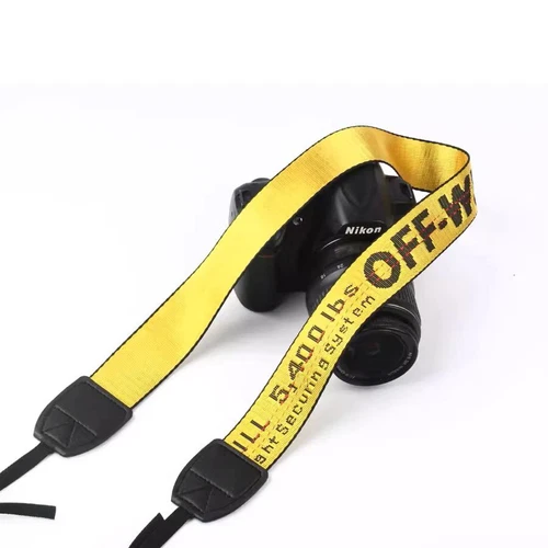 OFF-WHITE Camera Neck Shoulder Strap Belt For SLR/DSLR Canon Sony Nikon Pentax - Picture 2 of 15