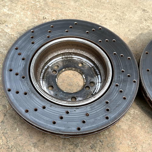 BMW E90 E92 E93 M3 Rear Brake Discs Genuine - Picture 6 of 10
