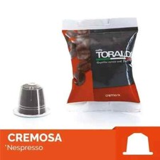 200 Capsule Caffè TORALDO Compatibili Nespresso Miscela CREMOSA Gusto Cremoso