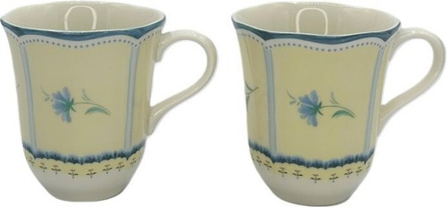 Lenox Provencal Blossom Mugs - set of 2 - Picture 2 of 2