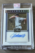 2022 Panini Three and Two - Legendary Signatures Bases Loaded #6/15 John Smoltz