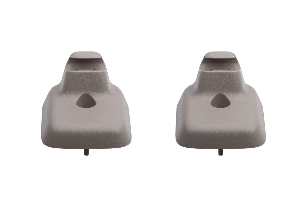 Gray Sun Visor Clip For Ford F-150 (2009-2014) – Replacement Part # AL3Z-1504132-AA, ABS Plastic