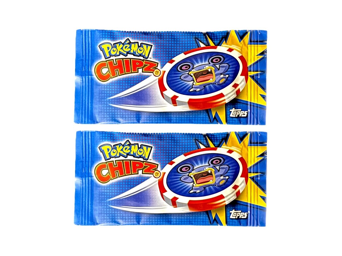 Lot of (2) 2006 Topps Pokémon Chipz Factory Sealed Booster Packs